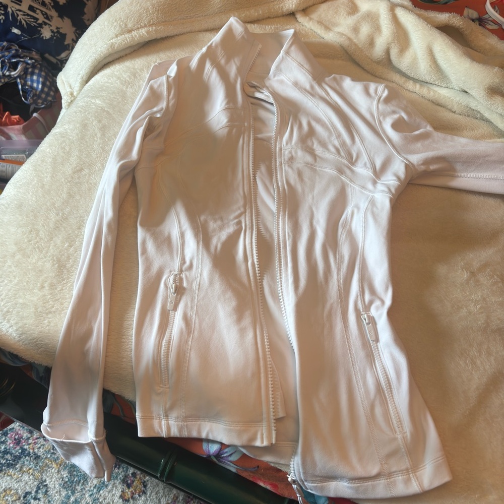 Lululemon Athletica White align jacket
